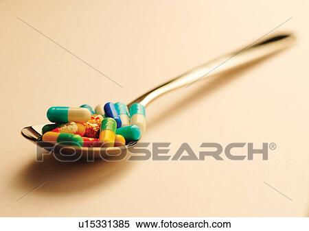 Stock Photography - capsules, course, container, antidote. Fotosearch