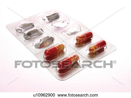 Stock Image - capsules, cure, course, antidote. Fotosearch