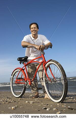 bicycle on beach