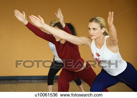 Caucasian prime adult females in yoga class. View Large Photo Image Stock Photograph - Caucasian prime adult females in yoga class.. Fotosearch