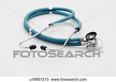Stock Photography - Single stethoscope. Fotosearch