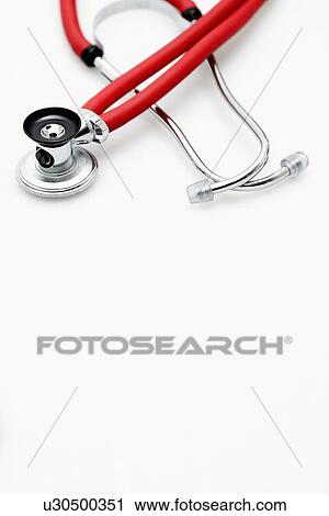 Stock Image - Stethoscope (close-up). Fotosearch
