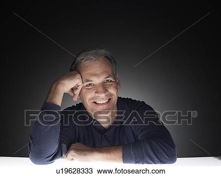 Mature man laughing (portrait) View Large Photo Image Stock Image - Mature man laughing (portrait). Fotosearch