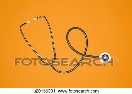 Stock Image - Still life shot of stethoscope.. Fotosearch