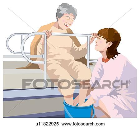 Stock Illustration - Call For Care. Fotosearch