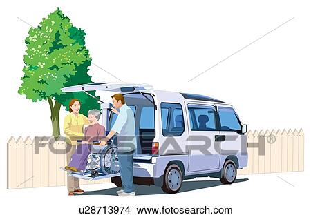Car for Care View Large Illustration Stock Illustration - Car for Care. Fotosearch