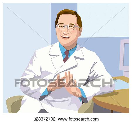 Drawing - Doctor. Fotosearch
