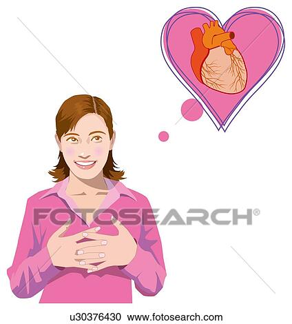 Clipart - Image of heartbeats. Fotosearch