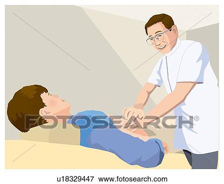 Stock Illustration - Medical Examination. Fotosearch
