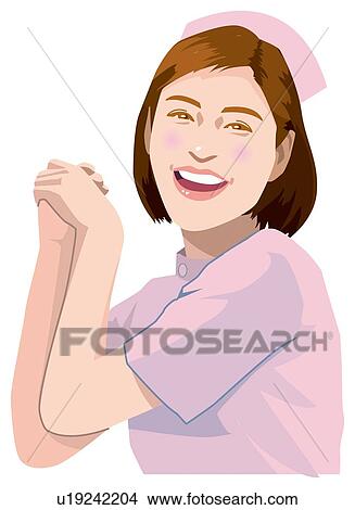 Stock Illustration - Nurse. Fotosearch