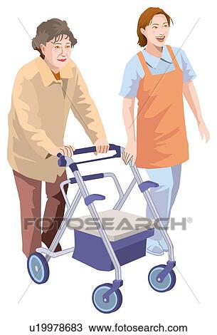 Rehabilitation View Large Illustration Drawing - Rehabilitation. Fotosearch