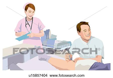 Stock Illustration - Treatment. Fotosearch