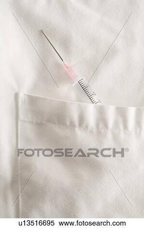 Stock Photography - healthcare, injection, injections, laboratories, laboratory, medical research, needle. Fotosearch