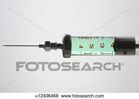 injection, aerztliches Instrument, medizinisches Geraet, neutraler Hintergrund, syringe, medicine, therapy View Large Photo Image Stock Photo - injection, aerztliches Instrument, medizinisches Geraet, neutraler Hintergrund, syringe, medicine, therapy. Fotosearch
