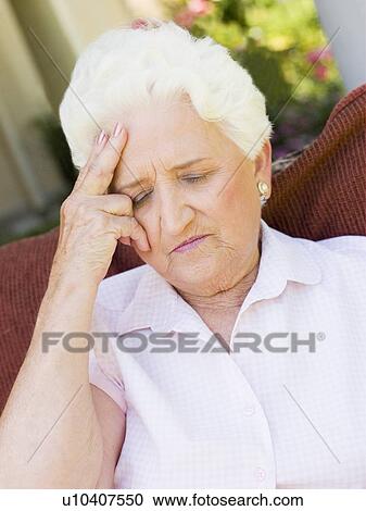 Woman With A Headache View Large Photo Image Stock Image - Woman With A Headache. Fotosearch