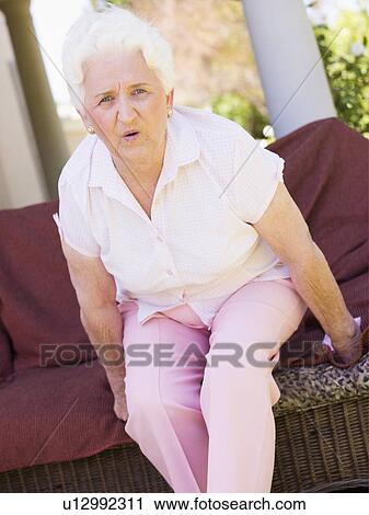 Woman With Back Pain View Large Photo Image Stock Image - Woman With Back Pain. Fotosearch