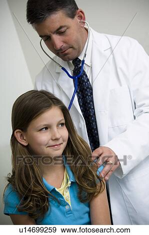 Stock Photo - Girl getting physical. Fotosearch