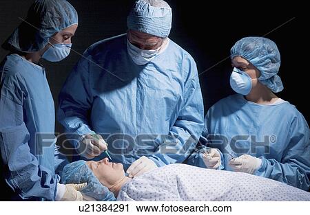 Stock Image - Surgery. Fotosearch