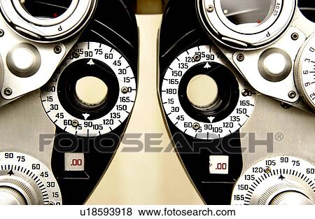 Stock Photo - Phoropter. Fotosearch