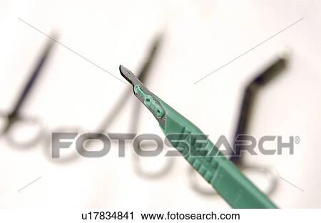Scalpel and forceps View Large Photo Image Stock Image - Scalpel and forceps. Fotosearch