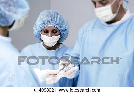 Stock Image - Surgery. Fotosearch