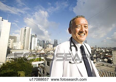 Portrait of a doctor View Large Photo Image Stock Photo - Portrait of a doctor. Fotosearch