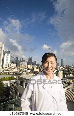 Portrait of a female doctor View Large Photo Image Stock Photography - Portrait of a female doctor. Fotosearch