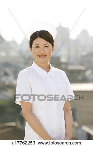 Portrait of a female nurse View Large Photo Image Stock Image - Portrait of a female nurse. Fotosearch