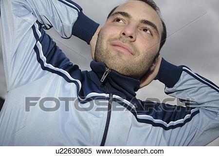 a sweat suit
