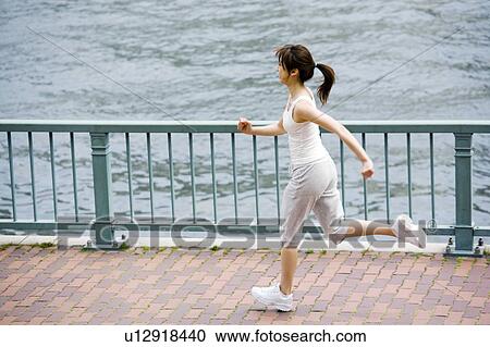 Stock Image - Jogging. Fotosearch