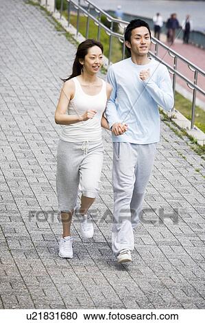 Jogging View Large Photo Image Stock Image - Jogging. Fotosearch