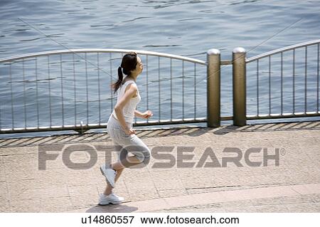 Jogging View Large Photo Image Stock Photo - Jogging. Fotosearch