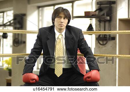 Office worker on the ring View Large Photo Image Stock Image - Office worker on the ring. Fotosearch
