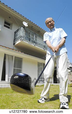 Practice of the golf View Large Photo Image Stock Image - Practice of the golf. Fotosearch