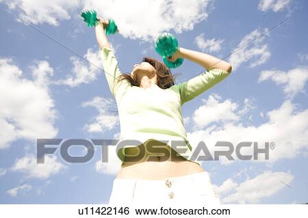 Womandoing exercise View Large Photo Image Stock Photograph - Womandoing exercise. Fotosearch