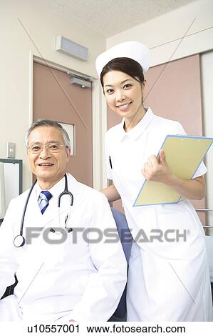 Doctor and nurse View Large Photo Image Stock Image - Doctor and nurse. Fotosearch