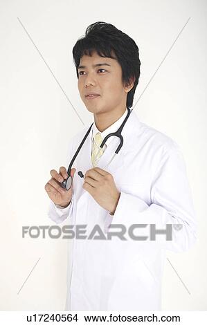 Picture - Portrate of doctor. Fotosearch