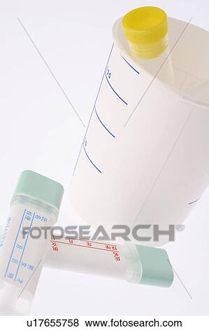 Stock Photo - Examination of urine kit. Fotosearch