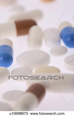 Stock Image - Oral medicine. Fotosearch
