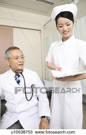 Doctor and nurse View Large Photo Image Stock Image - Doctor and nurse. Fotosearch