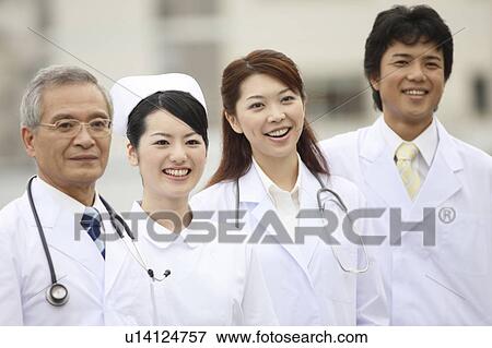 Doctor and nurse View Large Photo Image Stock Photo - Doctor and nurse. Fotosearch