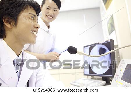 Doctor and nurse View Large Photo Image Stock Photograph - Doctor and nurse. Fotosearch