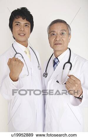 Stock Photo - Portrait of doctor. Fotosearch