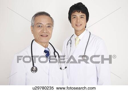 Stock Photography - Portrait of doctor. Fotosearch