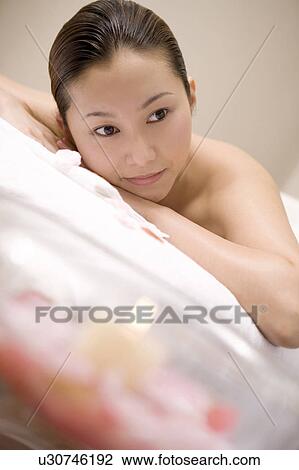 Woman receiving a beauty treatment View Large Photo Image Stock Image - Woman receiving a beauty treatment. Fotosearch