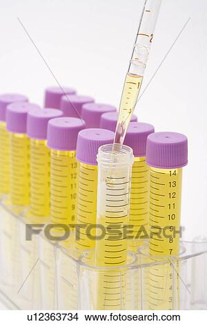 Pipette dropping liquids into a test tube, side view, close up, white background View Large Photo Image Picture - Pipette dropping liquids into a test tube, side view, close up, white background. Fotosearch