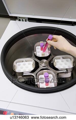 Scientist picking up a test tube with liquid from centrifuge, high angle view, close up View Large Photo Image Stock Image - Scientist picking up a test tube with liquid from centrifuge, high angle view, close up. Fotosearch
