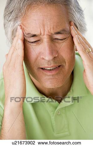 Man With A Headache View Large Photo Image Stock Image - Man With A Headache. Fotosearch
