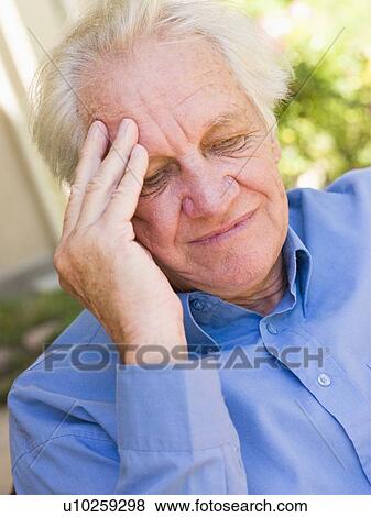 Man With A Headache View Large Photo Image Stock Photo - Man With A Headache. Fotosearch