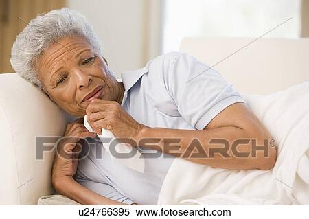 Woman Blowing Her Nose View Large Photo Image Stock Photography - Woman Blowing Her Nose. Fotosearch